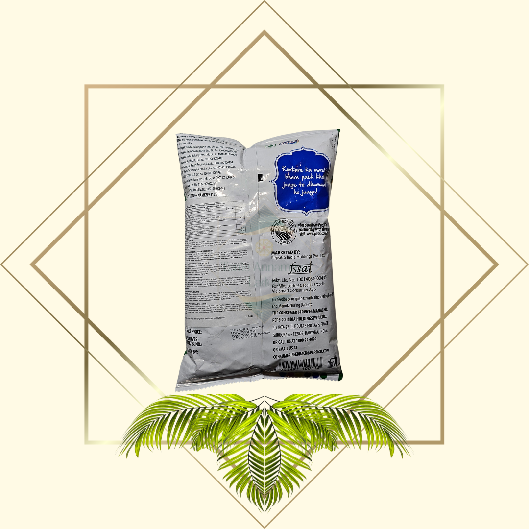 Kurkure Chilli Chatka 75g - Würziger Snack für den Knusper-Genuss