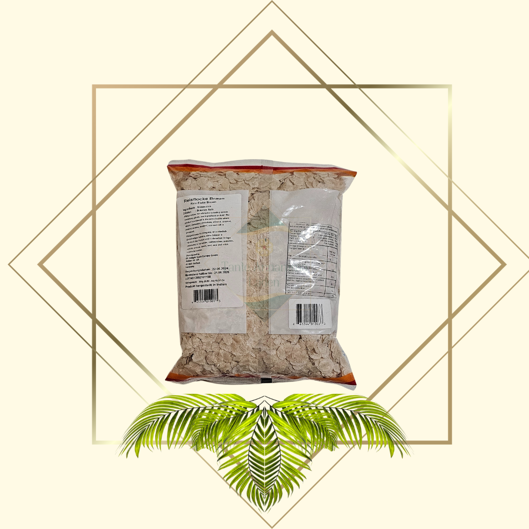 Periyar Flake Rice Brown Pawa 300g – Braune Reisflocken | Glutenfrei und Reich an Ballaststoffen