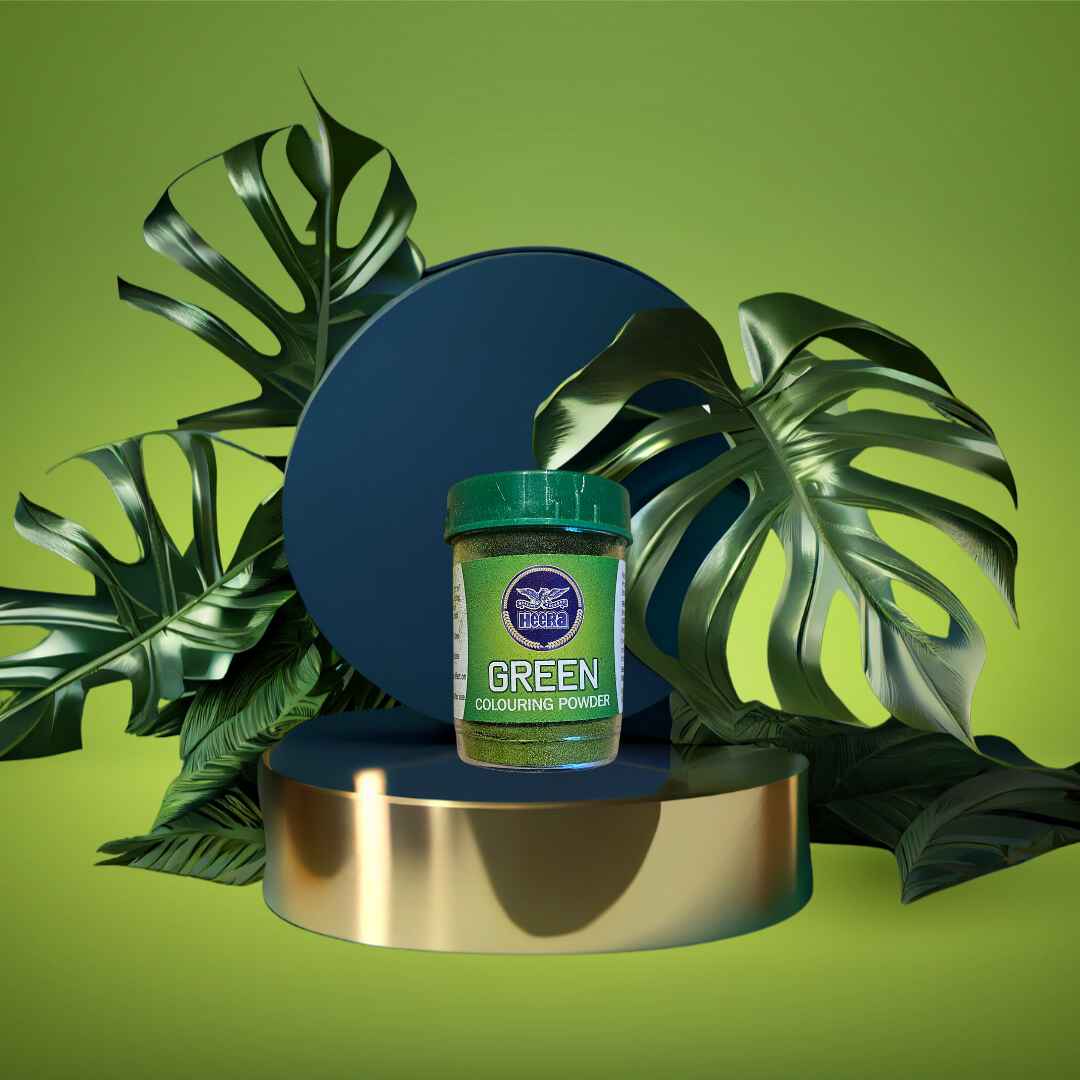 Heera green food coloring 25g