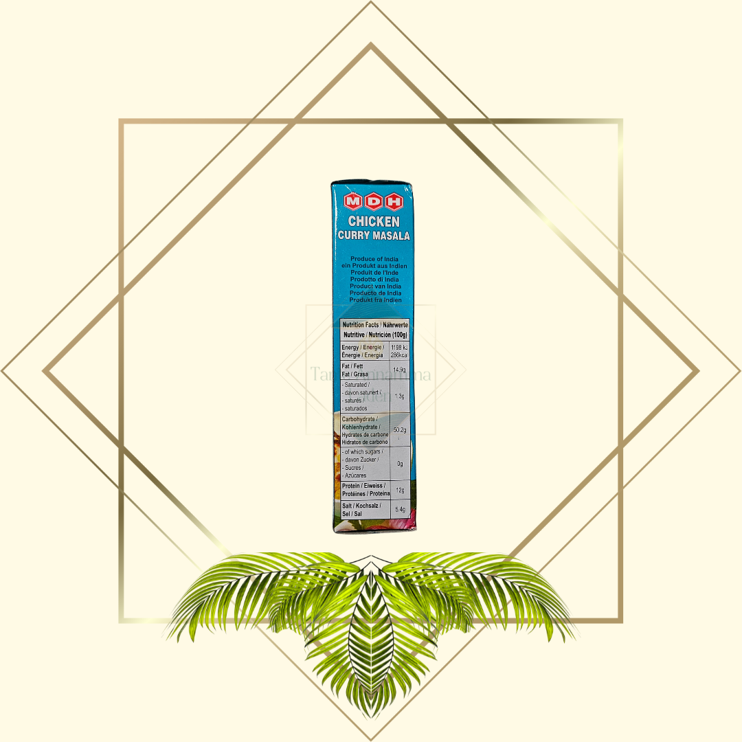 MDH Chicken Masala 100g - Authentische Gewürzmischung für Hähnchen Curry & Indische Gerichte