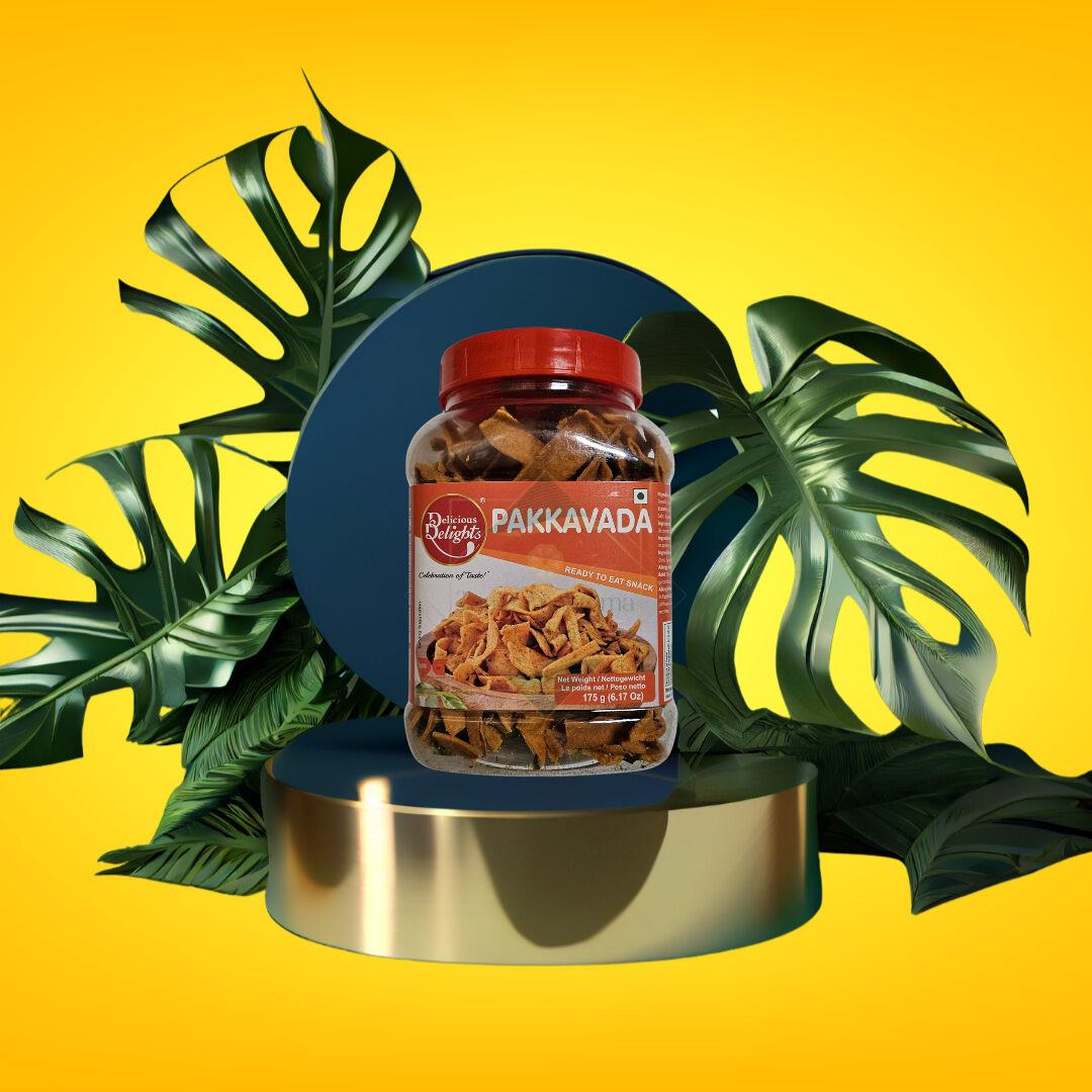 Periyar Pakkavada mild 175g – Knuspriger Snack aus geröstetem Reismehl | mild